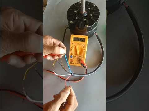 cooler motor winding test#cooler motor winding check with multimeter # कूलर पंखा