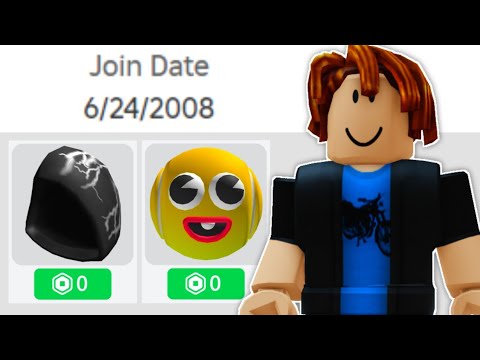 I GOT FREE ITEMS & UGC USING 2008 ROBLOX OG ACCOUNT! (CLASSIC EVENTS)