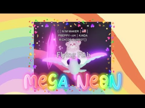 🐟•MY FRIEND MAKES A MEGA NEON FLYING FISH•🤩 w/ @TIXURF4V 🌈