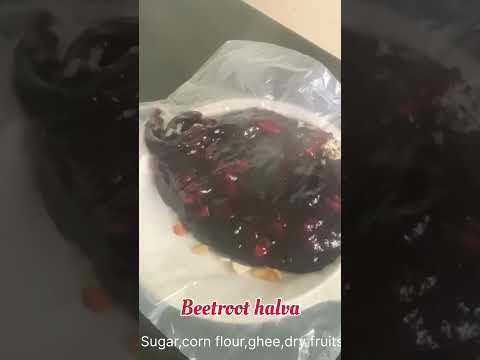 Sweet recipe #beetroot #shorts