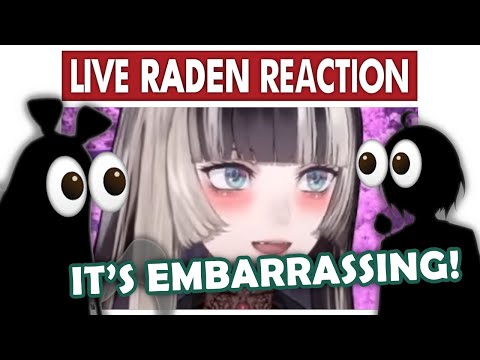 Raden finds out that her IRL VTuber friends are watching her stream