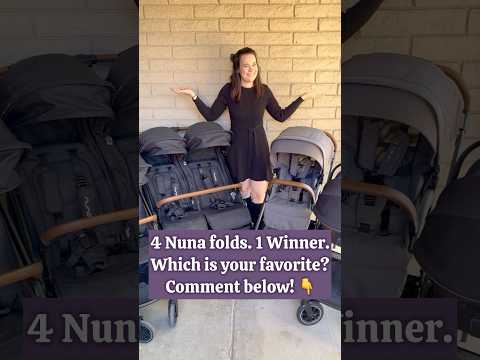 Which Nuna stroller has the best fold? #nuna #stroller #momlife