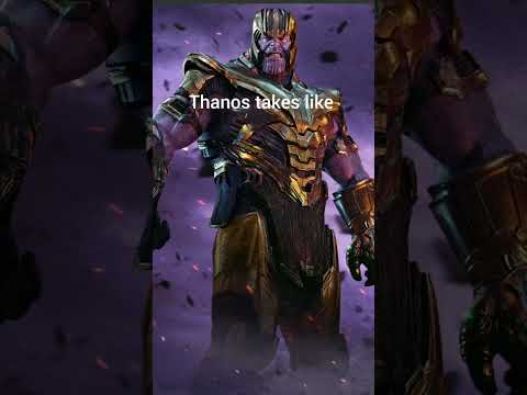 thanos vs thor