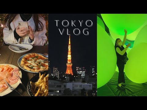 4 days Tokyo trip 🗼| teamLab borderless, cafes, autumn leaves 🍁, Korean town | I miss Tokyo already🥺