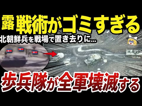 【ゆっくり解説】北朝鮮兵と全く連携が取れないロシア軍の実情