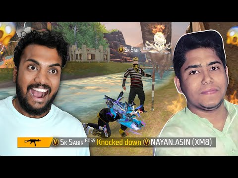 Sk Sabir Boss Killing Prank Breaking 😱 - Garena Free Fire Max