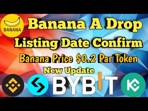 Banana A Drop | Banana Airdrop | Banana Pells token Usdt withdraw | New Update 🍌 banana