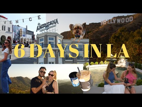 LA Vlog | 6 days in Los Angeles, pilates, in-n-out, erewhon, hollywood sign hiking, walk of fame