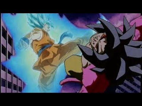 Goku Super saiyan blue Vs Goku SSJ4 | Who would Win Finally Revealed in a Crossover