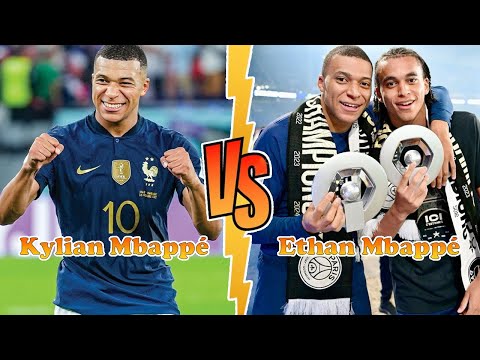 Kylian Mbappé VS Ethan Mbappé (Kylian Mbappé's Brother) Transformation ★ From Baby To 2024