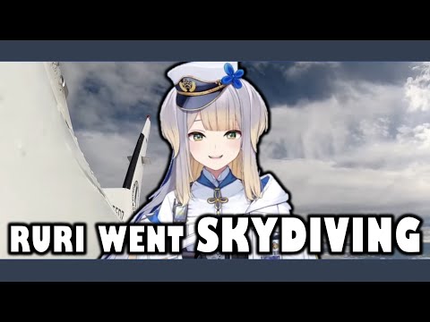 Ruri Went Skydiving【Shioriha Ruri | Nijisanji ENG SUB】