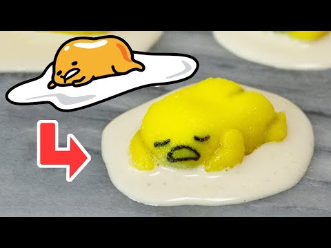 I Turned Gudetama into squishy MOCHI!