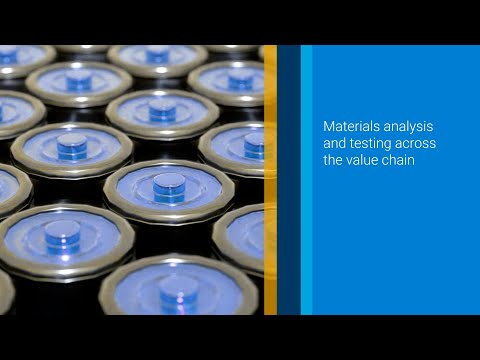 Agilent Technologies - Materials analysis and testing across the value chain