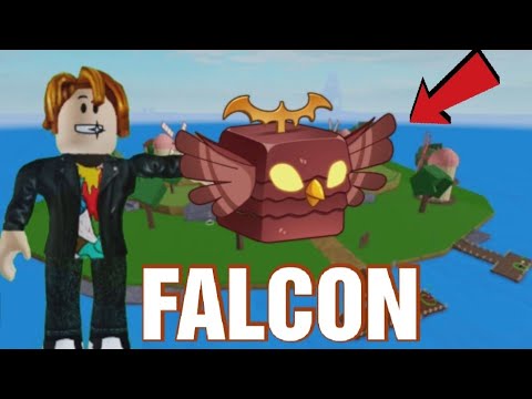 MINHA NOVA FRUTA FALCON NO BLOX FRUITS!!!