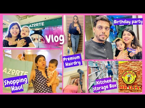 Vlog : first experience best or worst ? 😳 Bought Kitchen Organiser ! Kuhu learnt this new skill !