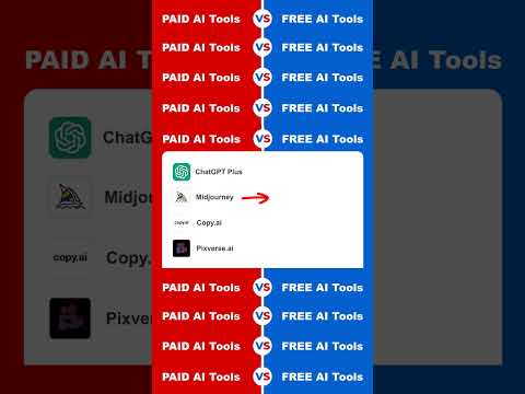 PAID vs FREE AI Tools - Best Free AI Tools