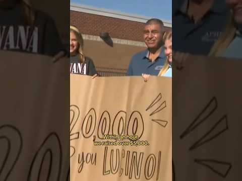 Texas community raises money to buy school custodian a new car #shorts