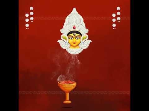 Goddess Durga, Shubho Mahalaya, Maa Durga, दुर्गा पूजा, Happy Durga Puja, Durga Puja Animation