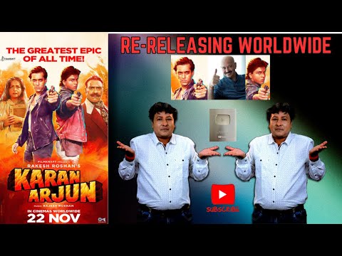 Karan Arjun Movie Re-Release In Theatres (Teaser) Reaction Review | Salman, Shah Rukh, Rakesh Roshan