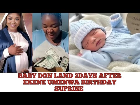 Actress Ekene Umenwa Welcomes New Baby  Days After her 33rd Birthday Suprise ....check out how