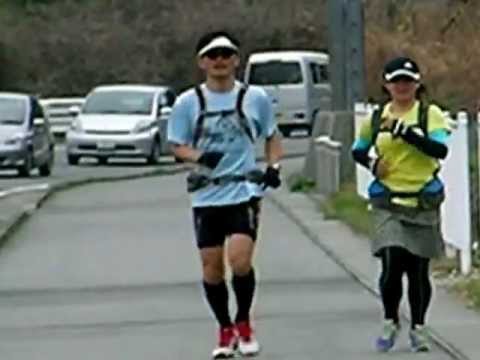 ぐるっと浜名湖ランニング2013春　寸座峠（34km付近）