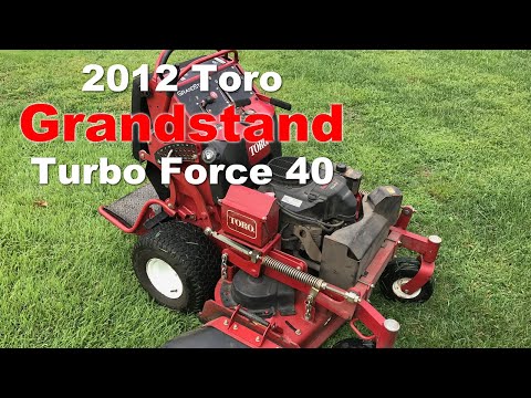 Toro Grandstand- My 9th mower in Lawncare