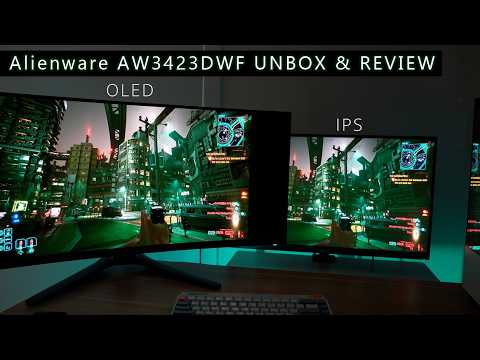 My First OLED Monitor: Alienware AW3423DWF Curved QD-OLED Review