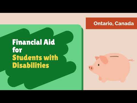 Financial Aid Resources for Students with Disabilities in Ontario Canada | OSAP, ODSP, Scholarships