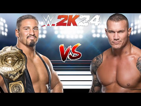 WWE 2K24 RANDY ORTON VS. BRON BREAKKER FOR THE WWE INTERCONTINENTAL CHAMPIONSHIP BELT!