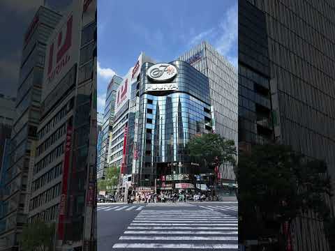 銀座散歩 |【4K】 Walking Ginza Tokyo Japan (June 2024) #shorts