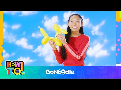 HOW TO Make a Balloon Dog | GoNoodle