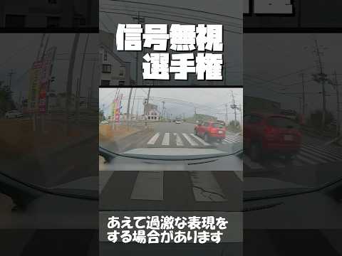 【今日の栃木県/ドラレコ】part4.10 止まれるのに止まらない(止まりたくない)車たち#shorts