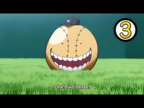 Ansatsu Kyoushitsu (Assassination Classroom) - Koro-Sensei Code In Baseball Game