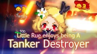 Little Rue enjoys being A Tanker Destroyer