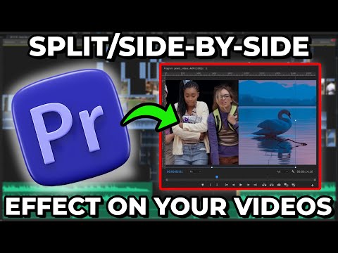 How To Do The Split/Side-By-Side Effect On Premiere Pro