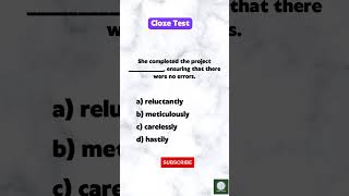 cloze test | Asked in SSC exams #english #grammar #viral #shorts #learnenglish #learning