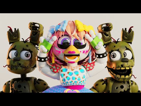 If Glamrock Chica was playing Teri in The Amazing World of Gumball [Filth, Filth, All Around]