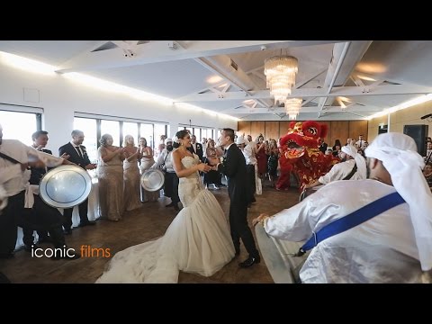 Blended Lebanese and Chinese Wedding Entry!!