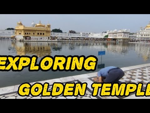 MAGNIFICENT GOLDEN TEMPLE of AMRITSAR, PUNJAB, INDIA