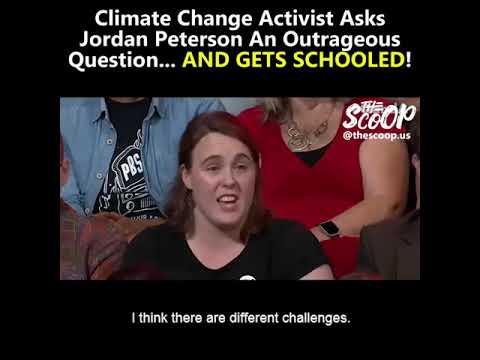 This climate change activist thought she could outsmart Dr. Jordan Peterson. .