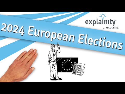 The 2024 European Elelctions explained (explainity® explainer video)