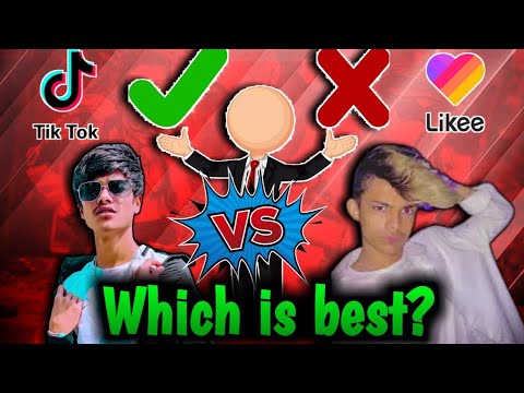 tik tok vs likee | which is best tik tok or likee? tik tok facts | likee facts | opu vai|mamun |2021