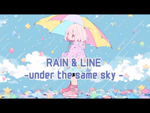 RAIN & LINE -under the same sky - by Miho Kuroda /  Japanese electro pop  /  English sub