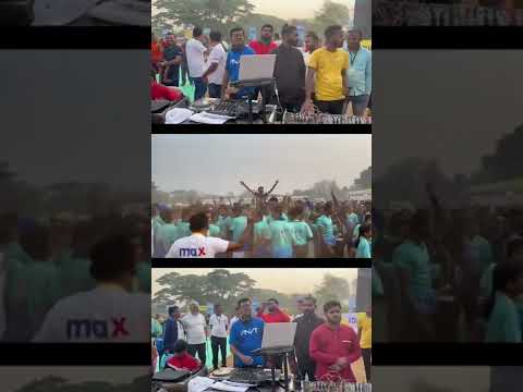 Dj Ranjeet Live at Lokmat Mahamarathon 2022