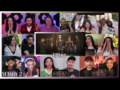 ARCANE Season 2 Episode 1 Reaction Mashup