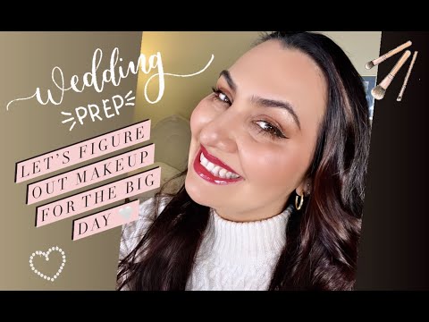 Wedding Makeup! Lets Figure Out the best makeup products to use!