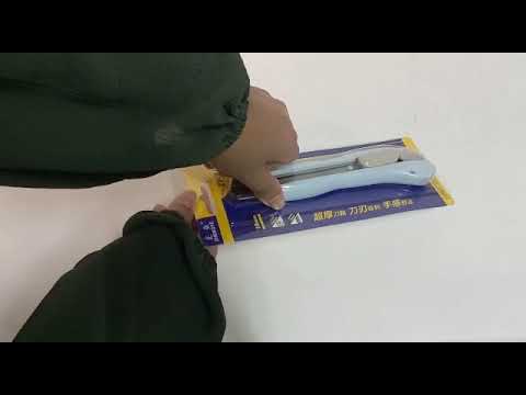 ZY-233 Cutter Knife Paper Cutter Knife Parcel Knife Heavy Duty Cutter Knife Blade Pisau