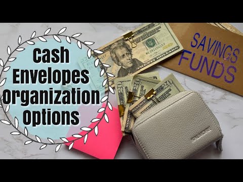 Cash Envelope System Options - Cash Clip Wallet | Cash Envelope Stuffing Alternate Method