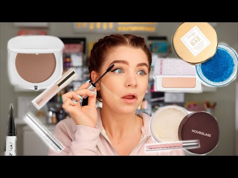 Testing Viral Hyped Makeup | Full Face First Impressions