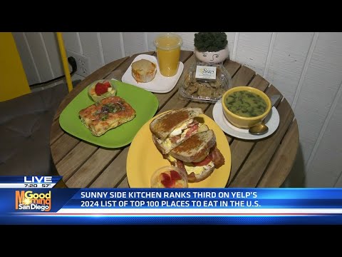 Sunny Side Kitchen in Escondido ranks #3 on Yelps top places to eat in the country